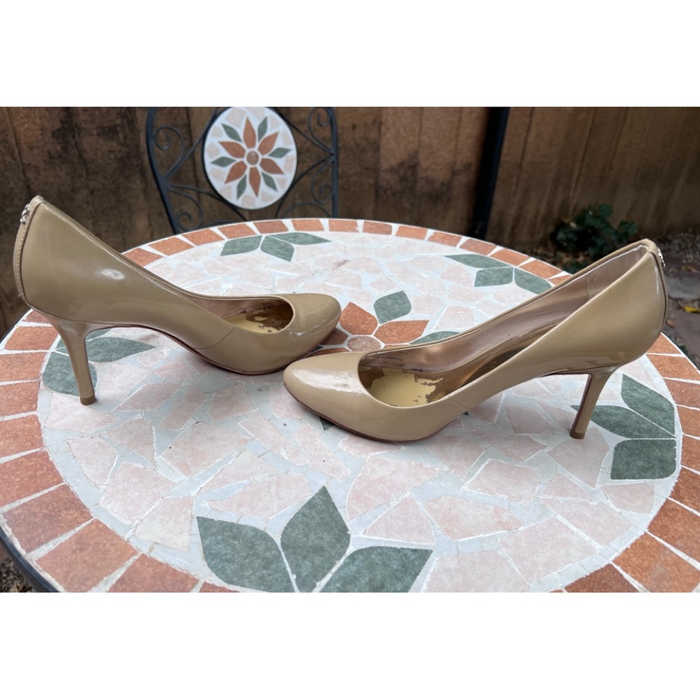 Coach Nala Nude Patent Leather Pump - Picture 11 of 12